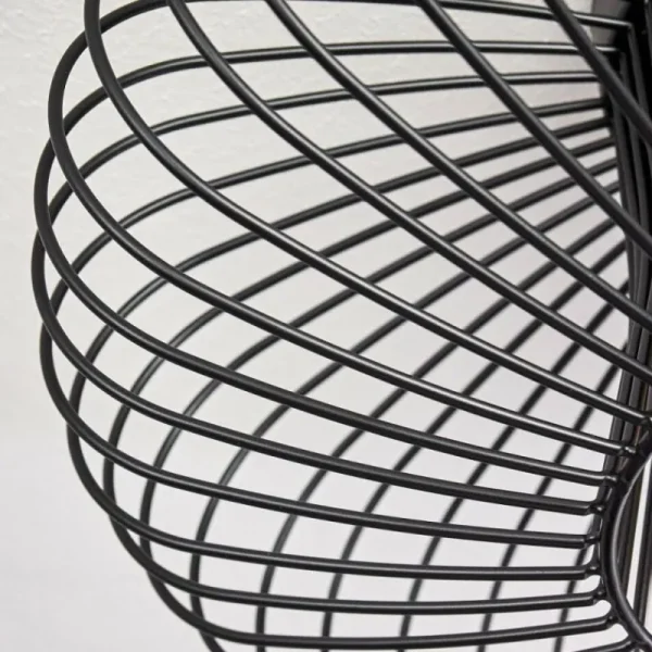 hofstein Plafonnier Wemude Noir, 1 lumière* Lampes Modernes