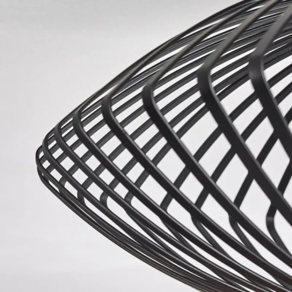 hofstein Plafonnier Wemude Noir, 1 lumière* Lampes Modernes