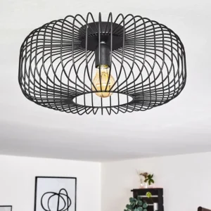 hofstein Plafonnier Wemude Noir, 1 lumière* Lampes Modernes