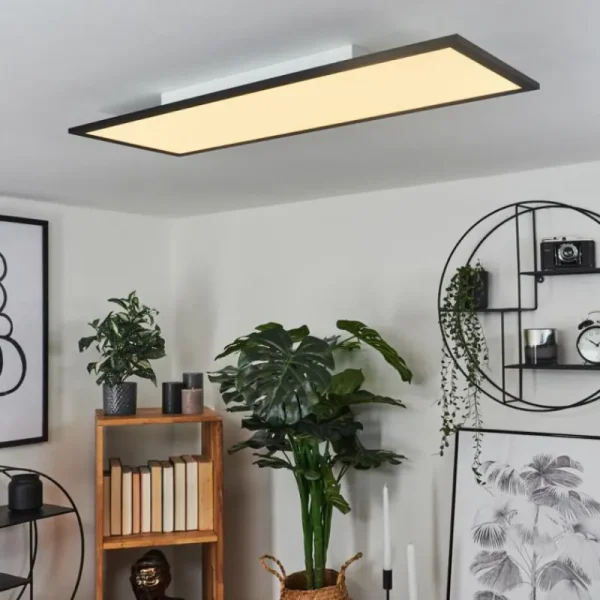 hofstein Plafonnier Wilderswil LED Blanc, 1 lumière* Lampes Modernes