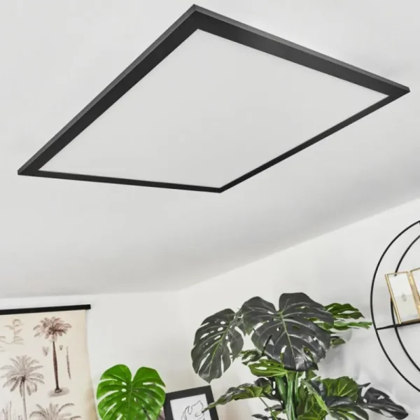 hofstein Plafonnier Wilderswil LED Blanc, 1 lumière* Lampes Modernes