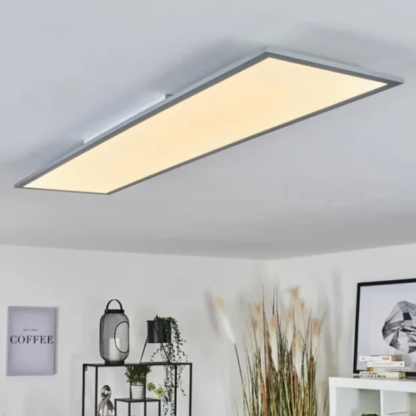 hofstein Plafonnier Wilderswil LED Blanc, 1 lumière* Lampes Modernes