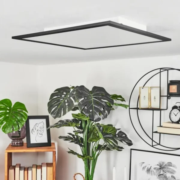 hofstein Plafonnier Wilderswil LED Blanc, 1 lumière* Lampes Modernes
