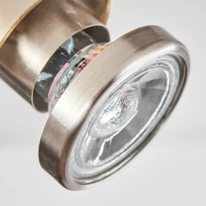 hofstein Plafonnier Yometchen LED Nickel mat, 3 lumières* Lampes Modernes