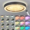 hofstein Plafonnier Zeballos LED Blanc, 1 lumière, Télécommandes, Changeur de couleurs* Lampes Modernes