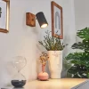 hofstein Plafonnier Zuoz Bois clair, 1 lumière* Lampes Modernes