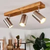 hofstein Plafonnier Zuoz Bois clair, 3 lumières* Lampes Modernes