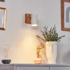 hofstein Plafonnier Zuoz Bois clair, 1 lumière* Lampes Modernes