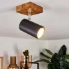 hofstein Plafonnier Zuoz Bois clair, 1 lumière* Lampes Modernes