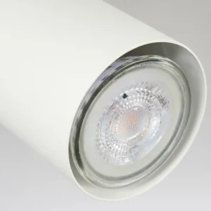 hofstein Plafonnier Zuoz Chrome, Blanc, 4 lumières* Lampes Modernes