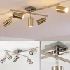 hofstein Plafonnier Zuoz Chrome, Nickel mat, 5 lumières* Lampes Modernes