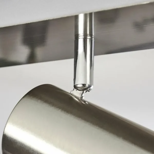 hofstein Plafonnier Zuoz Chrome, Nickel mat, 3 lumières* Lampes Modernes