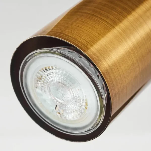 hofstein Plafonnier Zuoz Vieux laiton, 1 lumière* Lampes Modernes