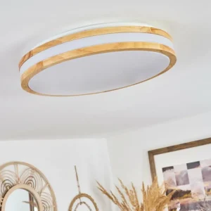 hofstein Plafonnier Zurzach LED Écru, Blanc, 1 lumière* Lampes Modernes