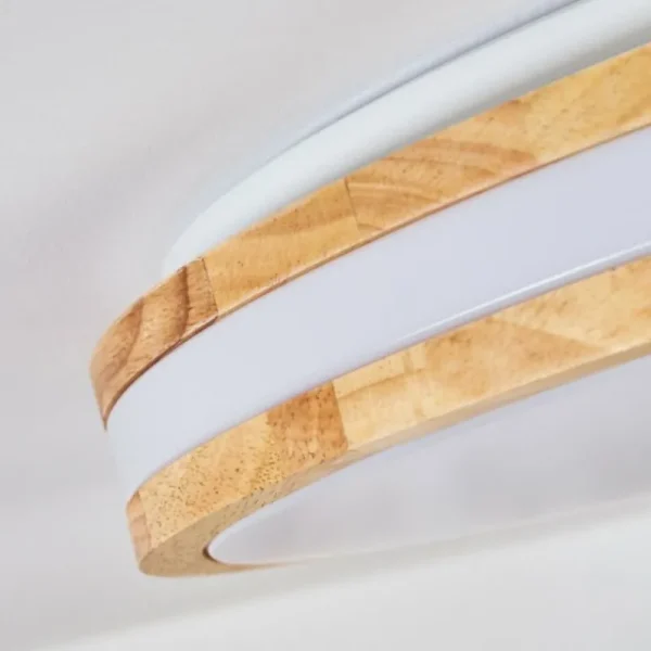 hofstein Plafonnier Zurzach LED Écru, Blanc, 1 lumière* Lampes Modernes
