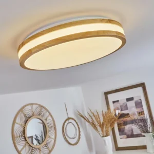 hofstein Plafonnier Zurzach LED Écru, Blanc, 1 lumière* Lampes Modernes