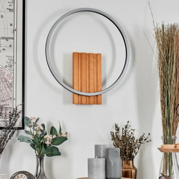 hofstein Pompu Applique murale LED Écru, Noir, 1 lumière* Lampes Modernes