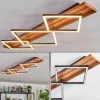 hofstein Pompu Plafonnier LED Brun foncé, Noir, 1 lumière* Lampes Modernes