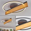 hofstein Pompu Plafonnier LED Écru, Noir, 1 lumière* Lampes Modernes