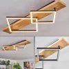 hofstein Pompu Plafonnier LED Écru, Noir, 1 lumière* Lampes Modernes