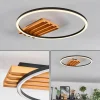 hofstein Pompu Plafonnier LED Écru, Noir, 1 lumière* Lampes Modernes