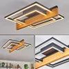 hofstein Pompu Plafonnier LED Écru, Noir, 1 lumière* Lampes Modernes