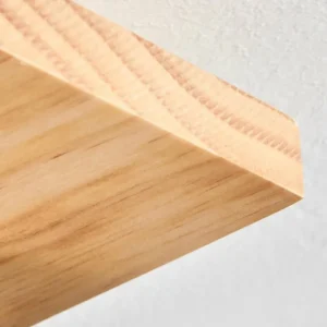 hofstein Pompu Plafonnier LED Écru, Noir, 1 lumière* Lampes Modernes
