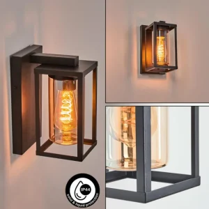 hofstein Portalis Lampe murale d´extérieur Noir, 1 lumière* Lampes Modernes