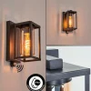 hofstein Portalis Lampe murale d´extérieur Noir, 1 lumière, Détecteur de mouvement* Lampes Modernes