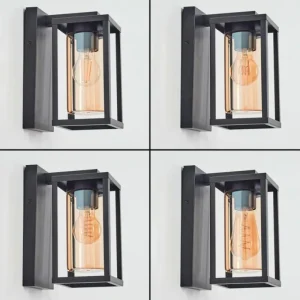 hofstein Portalis Lampe murale d´extérieur Noir, 1 lumière* Lampes Modernes