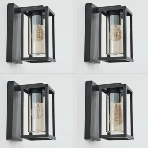 hofstein Portalis Lampe murale d´extérieur Noir, 1 lumière* Lampes Modernes