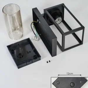 hofstein Portalis Lampe murale d´extérieur Noir, 1 lumière* Lampes Modernes