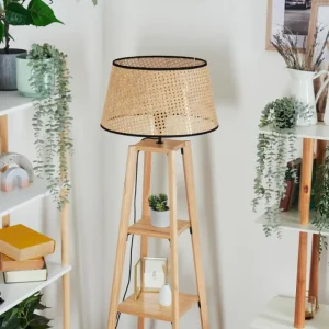hofstein Ramila Lampadaire Écru, 1 lumière* Lampes Modernes