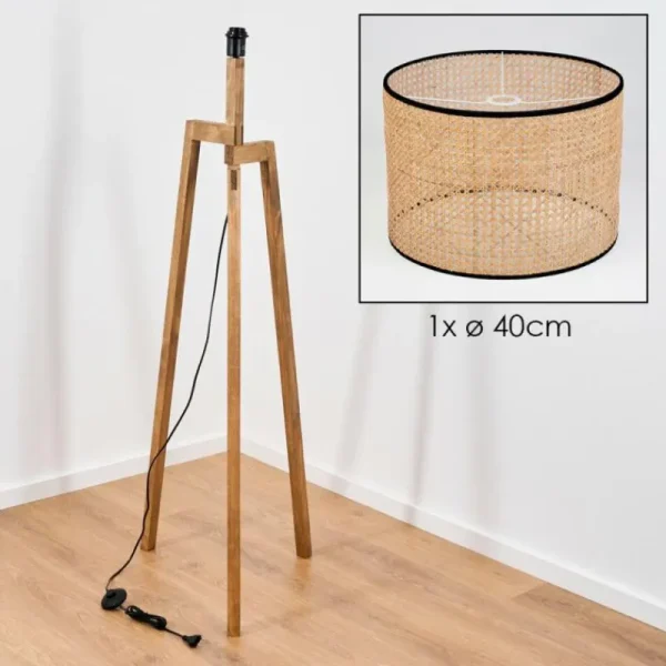 hofstein Ramila Lampadaire, Liseuse Écru, 1 lumière* Lampes Modernes