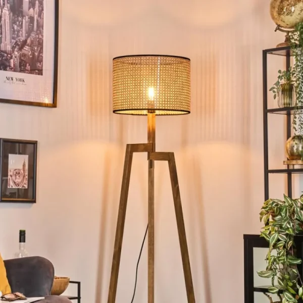 hofstein Ramila Lampadaire, Liseuse Écru, 1 lumière* Lampes Modernes