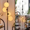 hofstein Remaisnil Lampadaire Blanc, 4 lumières* Lampes En Verre