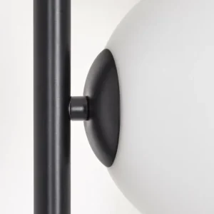 hofstein Remaisnil Lampadaire Blanc, 4 lumières* Lampes En Verre