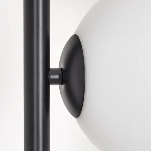 hofstein Remaisnil Lampadaire Blanc, 4 lumières* Lampes En Verre