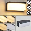 hofstein Rifbjerg Lampe murale d´extérieur, Applique murale, Spot mural LED Noir, 1 lumière* Lampes Modernes