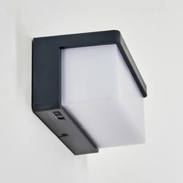 hofstein Rifbjerg Lampe murale d´extérieur, Applique murale, Spot mural LED Noir, 1 lumière* Lampes Modernes