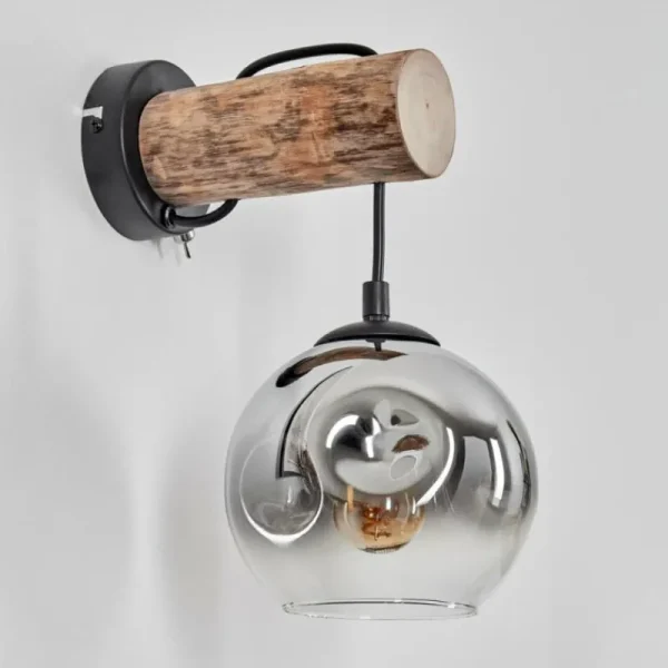 hofstein Ripoll Applique murale Écru, Noir, 1 lumière* Lampes Modernes