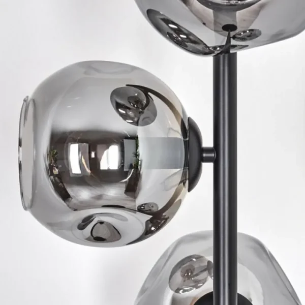 hofstein Ripoll Lampadaire Fumé, 4 lumières* Lampes Modernes