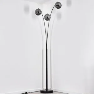 hofstein Ripoll Lampadaire Fumé, 3 lumières* Lampes Modernes