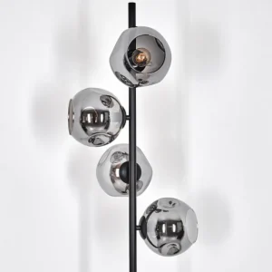hofstein Ripoll Lampadaire Fumé, 4 lumières* Lampes Modernes
