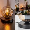 hofstein Ripoll Lampe à poser Noir, 1 lumière* Lampes En Verre