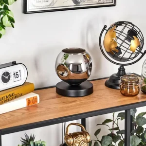 hofstein Ripoll Lampe à poser Noir, 1 lumière* Lampes En Verre