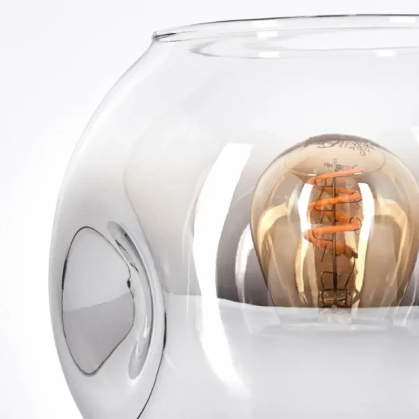 hofstein Ripoll Lampe à poser Noir, 1 lumière* Lampes En Verre