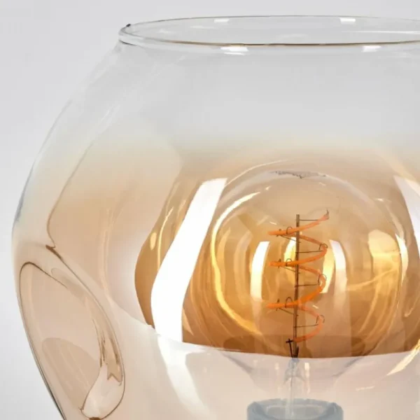 hofstein Ripoll Lampe à poser Noir, 1 lumière* Lampes En Verre