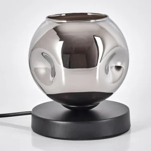 hofstein Ripoll Lampe à poser Noir, 1 lumière* Lampes En Verre