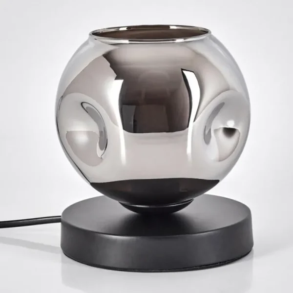 hofstein Ripoll Lampe à poser Noir, 1 lumière* Lampes En Verre